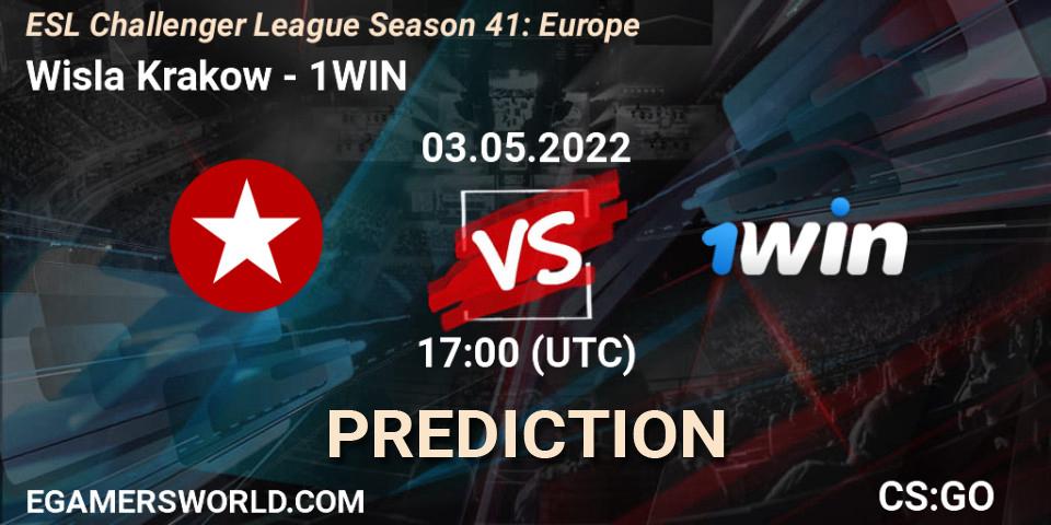Prognoza Wisla Krakow - 1WIN. 03.05.2022 at 17:00, Counter-Strike (CS2), ESL Challenger League Season 41: Europe