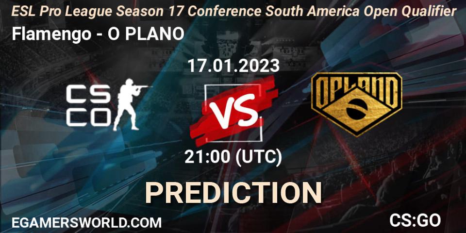Prognoza Flamengo - O PLANO. 17.01.2023 at 21:00, Counter-Strike (CS2), ESL Pro League Season 17 Conference South America Open Qualifier