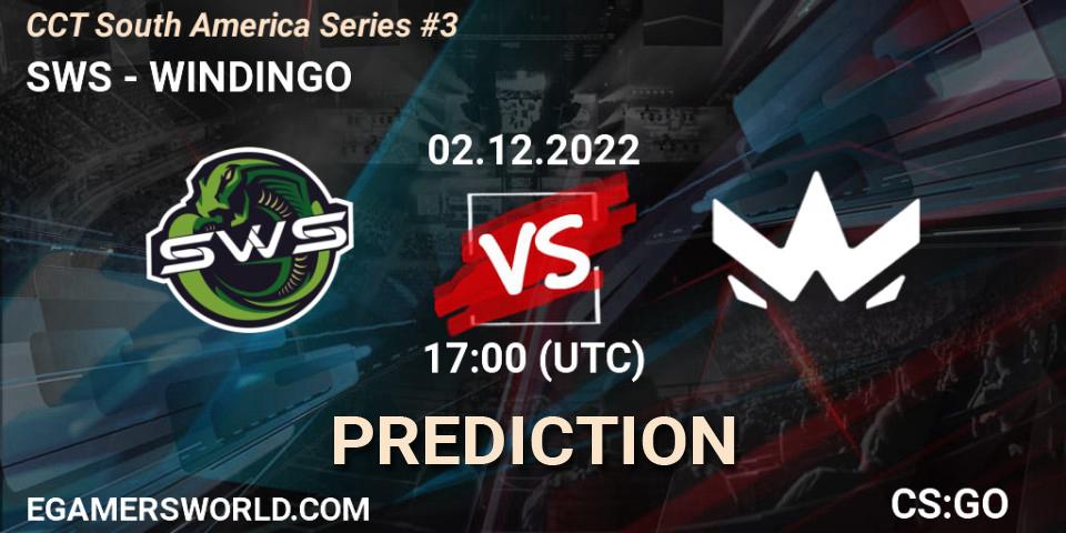 Prognoza SWS - WINDINGO. 02.12.22, CS2 (CS:GO), CCT South America Series #3