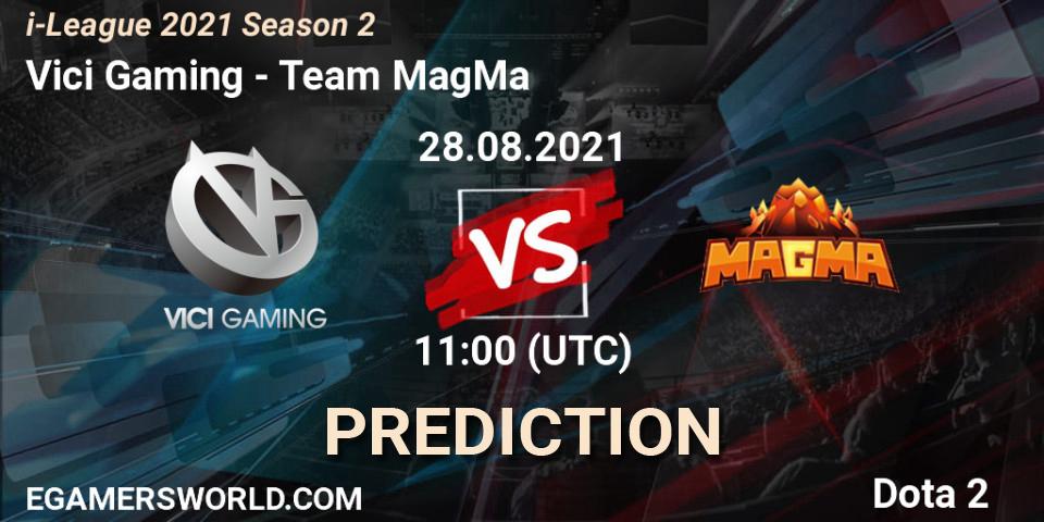 Prognoza Vici Gaming - Team MagMa. 28.08.2021 at 11:02, Dota 2, i-League 2021 Season 2