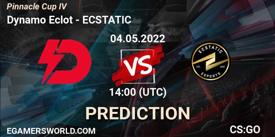 Prognoza Dynamo Eclot - ECSTATIC. 04.05.22, CS2 (CS:GO), Pinnacle Cup #4