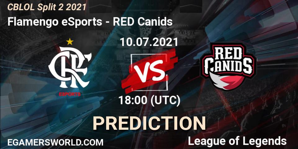 Prognoza Flamengo eSports - RED Canids. 10.07.2021 at 18:00, LoL, CBLOL Split 2 2021