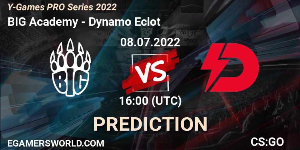 Prognoza BIG Academy - Dynamo Eclot. 08.07.22, CS2 (CS:GO), Y-Games PRO Series 2022