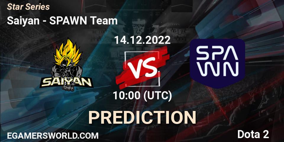 Prognoza Saiyan - SPAWN Team. 14.12.22, Dota 2, Star Series