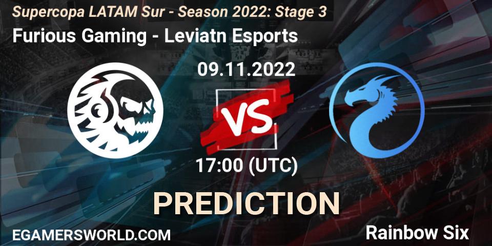 Prognoza Furious Gaming - Leviatán Esports. 09.11.2022 at 17:00, Rainbow Six, Supercopa LATAM Sur - Season 2022: Stage 3
