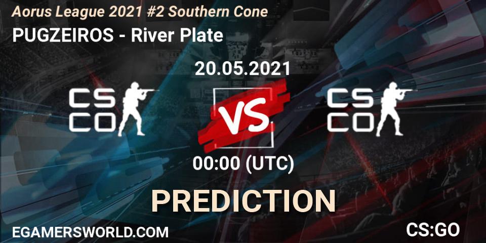 Prognoza PUGZEIROS - River Plate. 20.05.2021 at 00:25, Counter-Strike (CS2), Aorus League 2021 #2 Southern Cone