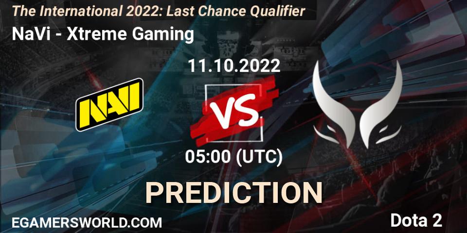 Prognoza NaVi - Xtreme Gaming. 11.10.2022 at 05:59, Dota 2, The International 2022: Last Chance Qualifier