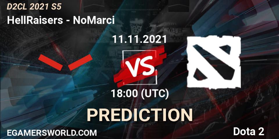 Prognoza HellRaisers - NoMarci. 11.11.2021 at 18:02, Dota 2, Dota 2 Champions League 2021 Season 5