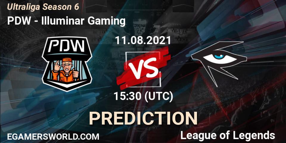Prognoza PDW - Illuminar Gaming. 11.08.2021 at 15:30, LoL, Ultraliga Season 6