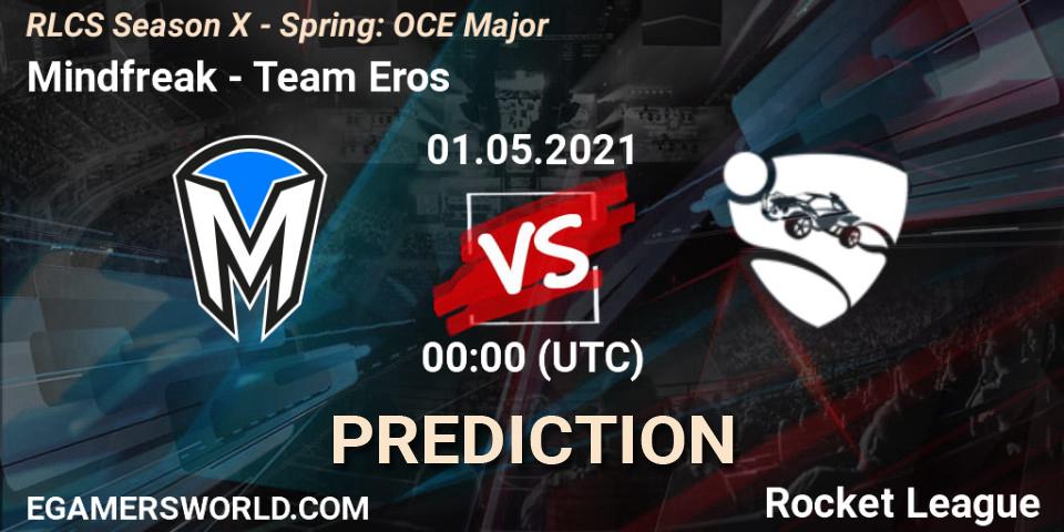 Prognoza Mindfreak - Team Eros. 01.05.2021 at 00:00, Rocket League, RLCS Season X - Spring: OCE Major