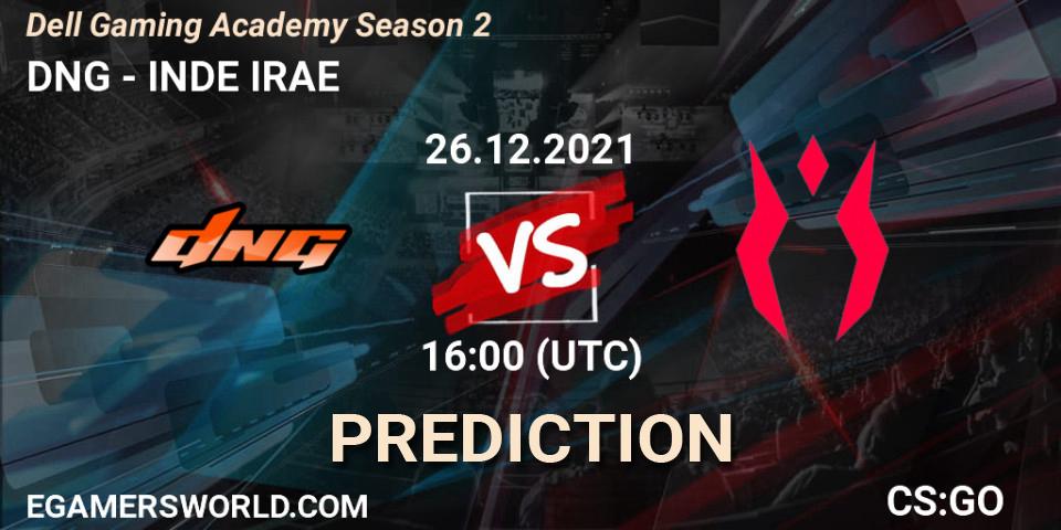 Prognoza DNG - INDE IRAE. 26.12.2021 at 16:05, Counter-Strike (CS2), Dell Gaming Academy Season 2