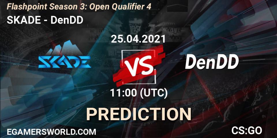 Prognoza SKADE - DenDD. 25.04.2021 at 11:10, Counter-Strike (CS2), Flashpoint Season 3: Open Qualifier 4
