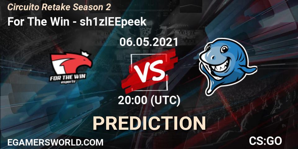 Prognoza For The Win - sh1zlEEpeek. 06.05.2021 at 20:00, Counter-Strike (CS2), Circuito Retake Season 2