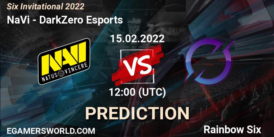 Prognoza NaVi - DarkZero Esports. 15.02.2022 at 12:00, Rainbow Six, Six Invitational 2022