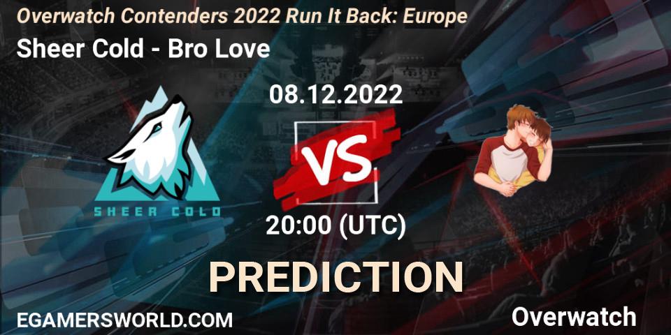 Prognoza Sheer Cold - Bro Love. 08.12.2022 at 20:25, Overwatch, Overwatch Contenders 2022 Run It Back: Europe
