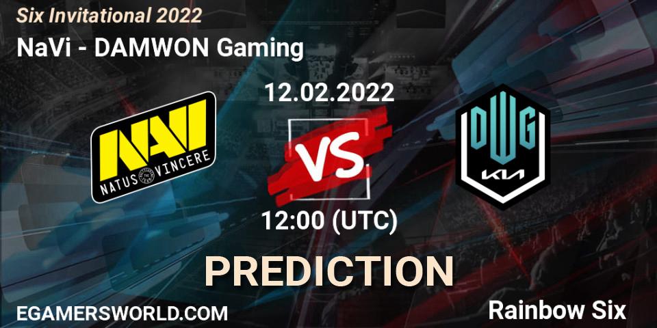 Prognoza NaVi - DAMWON Gaming. 12.02.2022 at 12:00, Rainbow Six, Six Invitational 2022