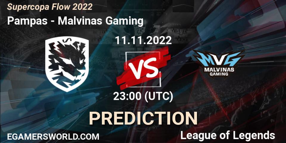 Prognoza Pampas - Malvinas Gaming. 11.11.22, LoL, Supercopa Flow 2022