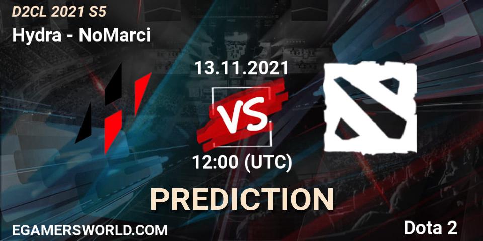 Prognoza Hydra - NoMarci. 13.11.2021 at 12:01, Dota 2, Dota 2 Champions League 2021 Season 5