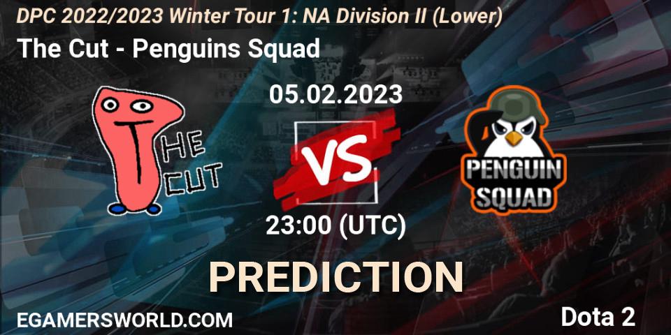 Prognoza The Cut - Penguins Squad. 05.02.23, Dota 2, DPC 2022/2023 Winter Tour 1: NA Division II (Lower)
