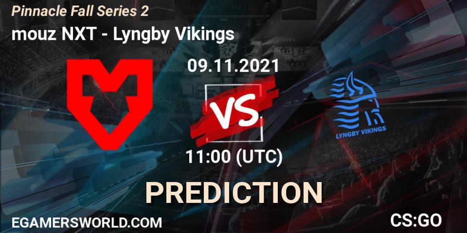 Prognoza mouz NXT - Lyngby Vikings. 09.11.21, CS2 (CS:GO), Pinnacle Fall Series #2