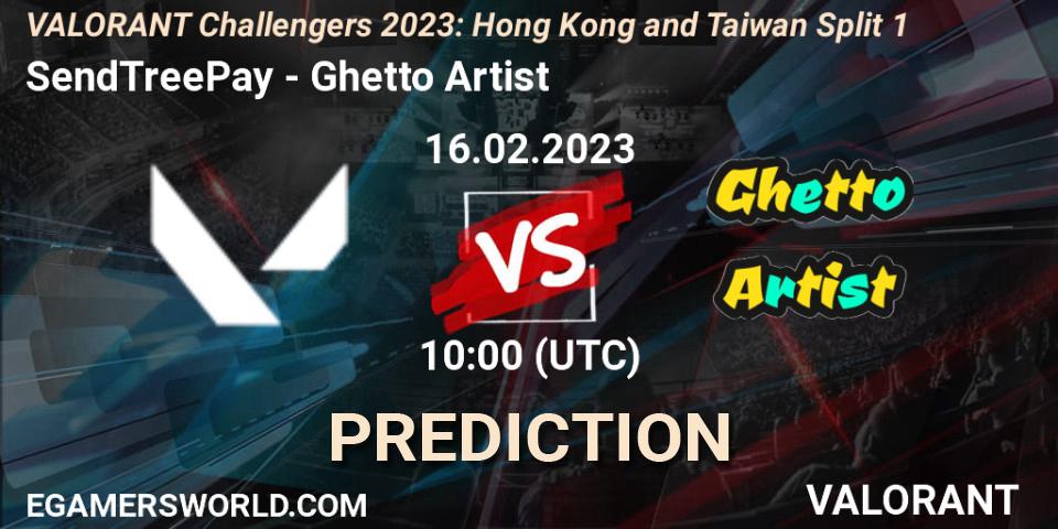 Prognoza SendTreePay - Ghetto Artist. 16.02.23, VALORANT, VALORANT Challengers 2023: Hong Kong and Taiwan Split 1