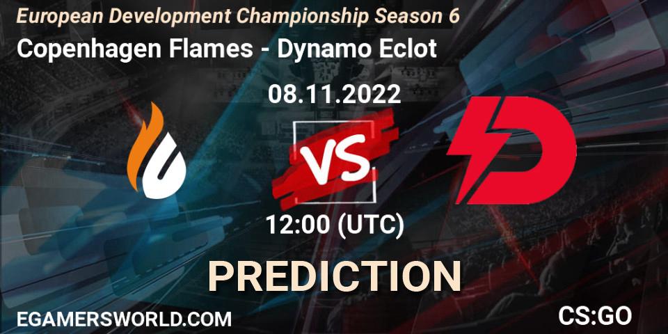 Prognoza Copenhagen Flames - Dynamo Eclot. 08.11.2022 at 12:00, Counter-Strike (CS2), European Development Championship Season 6