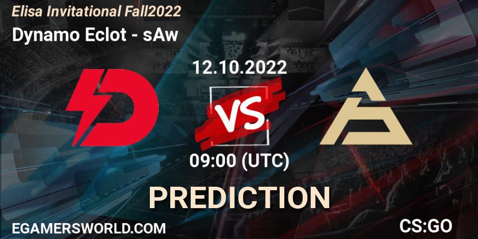 Prognoza Dynamo Eclot - sAw. 12.10.2022 at 09:00, Counter-Strike (CS2), Elisa Invitational Fall 2022