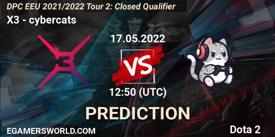 Prognoza X3 - cybercats. 17.05.2022 at 12:50, Dota 2, DPC EEU 2021/2022 Tour 2: Closed Qualifier