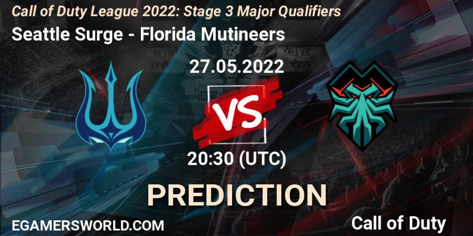 Prognoza Seattle Surge - Florida Mutineers. 27.05.22, Call of Duty, Call of Duty League 2022: Stage 3