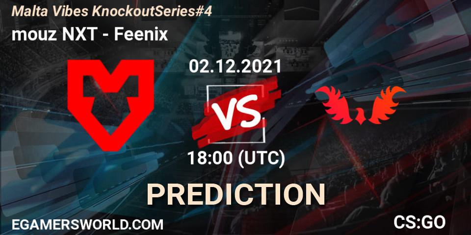 Prognoza mouz NXT - Feenix. 02.12.2021 at 18:10, Counter-Strike (CS2), Malta Vibes Knockout Series #4