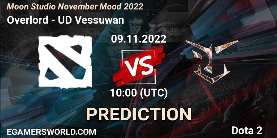 Prognoza Overlord - UD Vessuwan. 09.11.2022 at 10:29, Dota 2, Moon Studio November Mood 2022