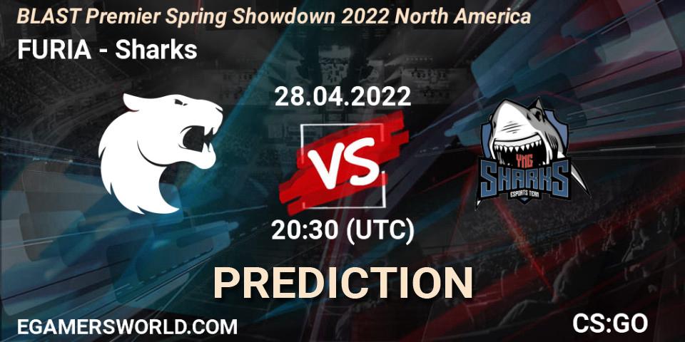 Prognoza FURIA - ATK. 28.04.2022 at 21:20, Counter-Strike (CS2), BLAST Premier Spring Showdown 2022 North America