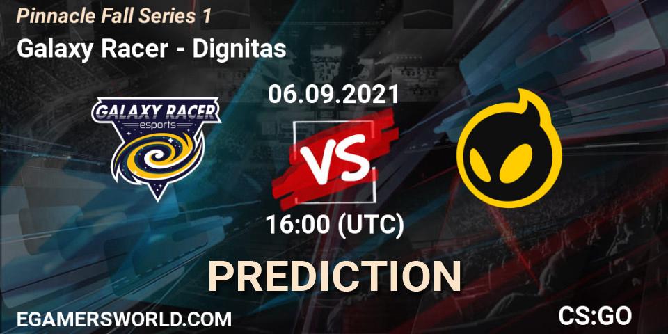 Prognoza Galaxy Racer - Dignitas. 06.09.2021 at 16:00, Counter-Strike (CS2), Pinnacle Fall Series #1