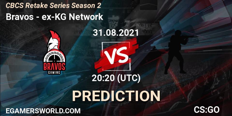 Prognoza Bravos - ex-KG Network. 31.08.2021 at 20:10, Counter-Strike (CS2), CBCS Retake Series Season 2