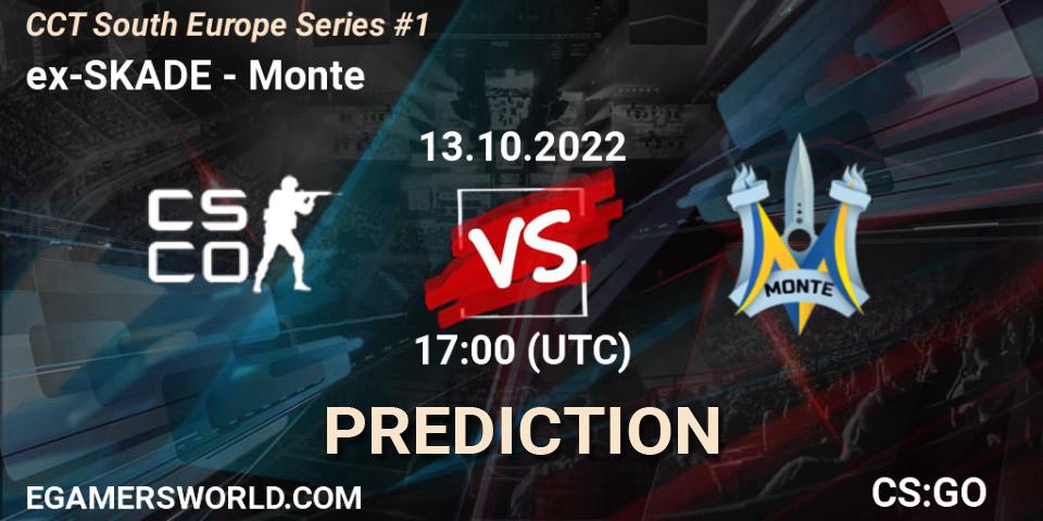 Prognoza ex-SKADE - Monte. 13.10.22, CS2 (CS:GO), CCT South Europe Series #1