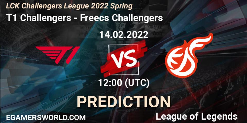 Prognoza Freecs Challengers - T1 Challengers. 17.02.2022 at 05:00, LoL, LCK Challengers League 2022 Spring