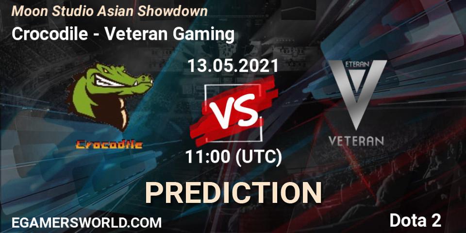 Prognoza Crocodile - Veteran Gaming. 13.05.2021 at 11:03, Dota 2, Moon Studio Asian Showdown