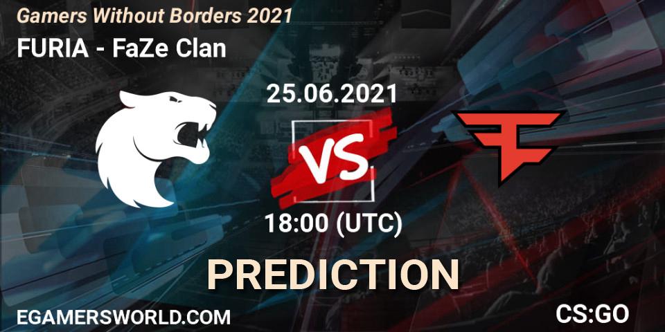 Prognoza FURIA - FaZe Clan. 25.06.21, CS2 (CS:GO), Gamers Without Borders 2021
