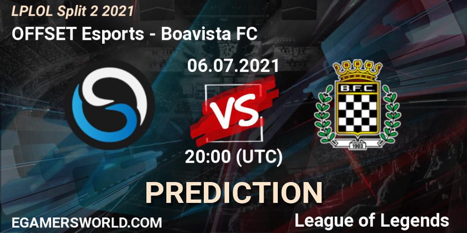 Prognoza OFFSET Esports - Boavista FC. 06.07.2021 at 20:00, LoL, LPLOL Split 2 2021