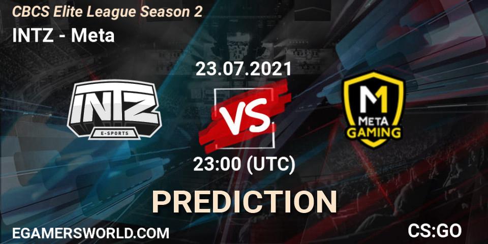 Prognoza INTZ - Meta Gaming Brasil. 23.07.21, CS2 (CS:GO), CBCS Elite League Season 2