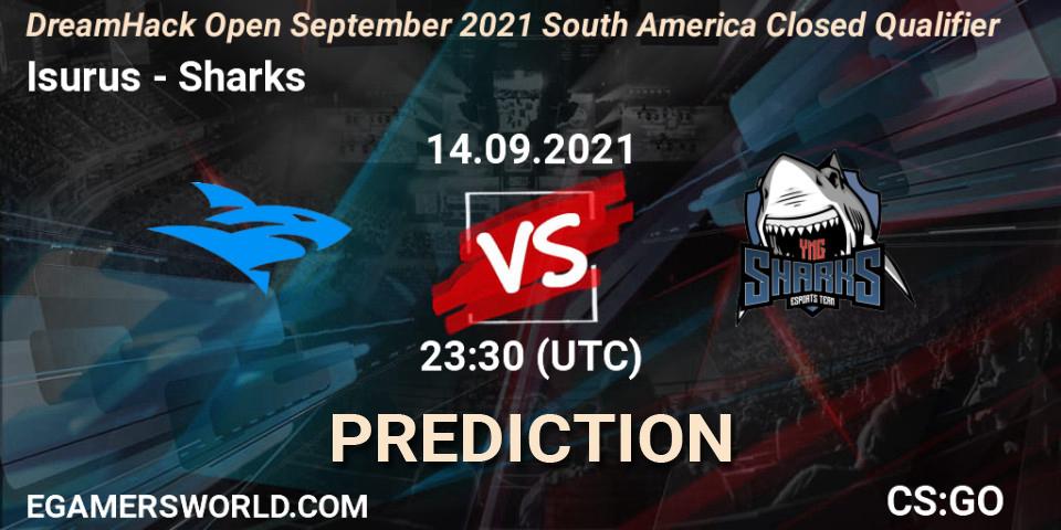 Prognoza Isurus - Sharks. 15.09.2021 at 00:20, Counter-Strike (CS2), DreamHack Open September 2021 South America Closed Qualifier