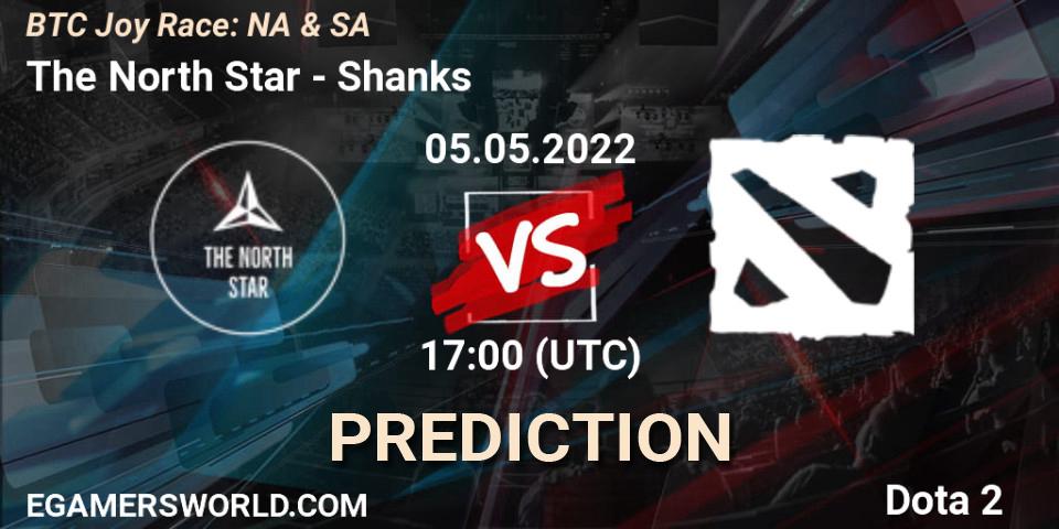 Prognoza The North Star - Shanks. 05.05.2022 at 17:08, Dota 2, BTC Joy Race: NA & SA