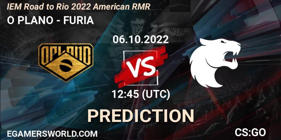 Prognoza O PLANO - FURIA. 06.10.2022 at 12:50, Counter-Strike (CS2), IEM Road to Rio 2022 American RMR