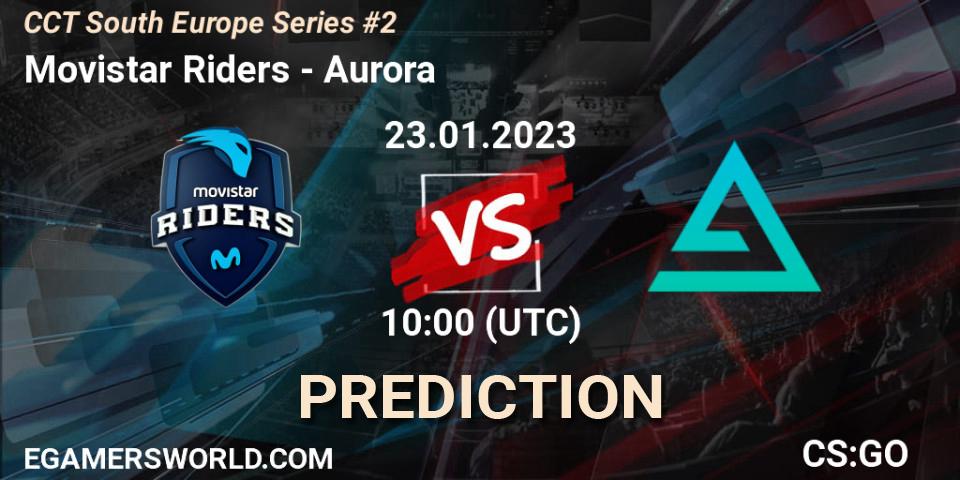 Prognoza Movistar Riders - Aurora. 23.01.2023 at 10:00, Counter-Strike (CS2), CCT South Europe Series #2