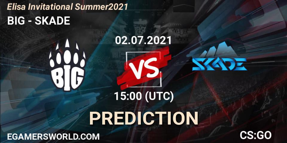 Prognoza BIG - SKADE. 02.07.2021 at 15:00, Counter-Strike (CS2), Elisa Invitational Summer 2021