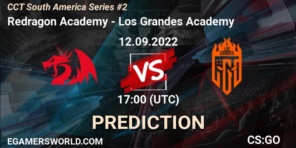 Prognoza Redragon Academy - Los Grandes Academy. 12.09.2022 at 17:00, Counter-Strike (CS2), CCT South America Series #2