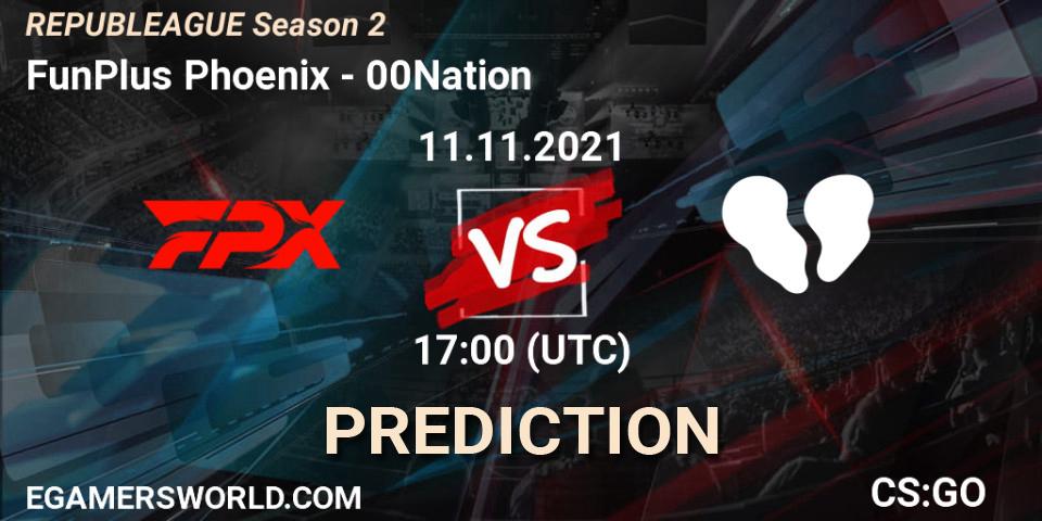 Prognoza Lyngby Vikings - 00Nation. 11.11.21, CS2 (CS:GO), REPUBLEAGUE Season 2