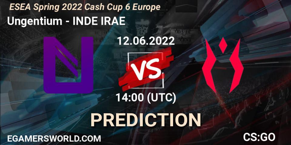 Prognoza Ungentium - INDE IRAE. 12.06.2022 at 14:10, Counter-Strike (CS2), ESEA Cash Cup: Europe - Spring 2022 #6