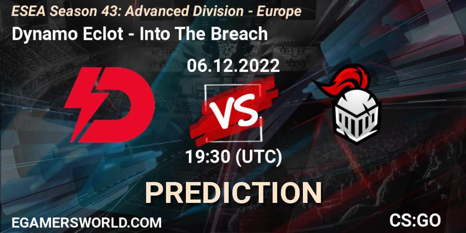 Prognoza Dynamo Eclot - Into The Breach. 07.12.22, CS2 (CS:GO), ESEA Season 43: Advanced Division - Europe