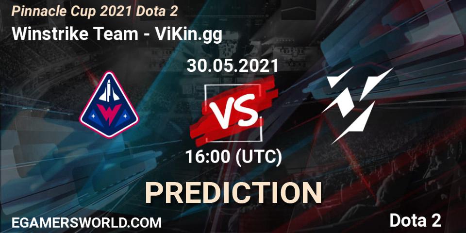 Prognoza Winstrike Team - ViKin.gg. 30.05.21, Dota 2, Pinnacle Cup 2021 Dota 2